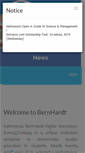 Mobile Screenshot of bernhardt.edu.np